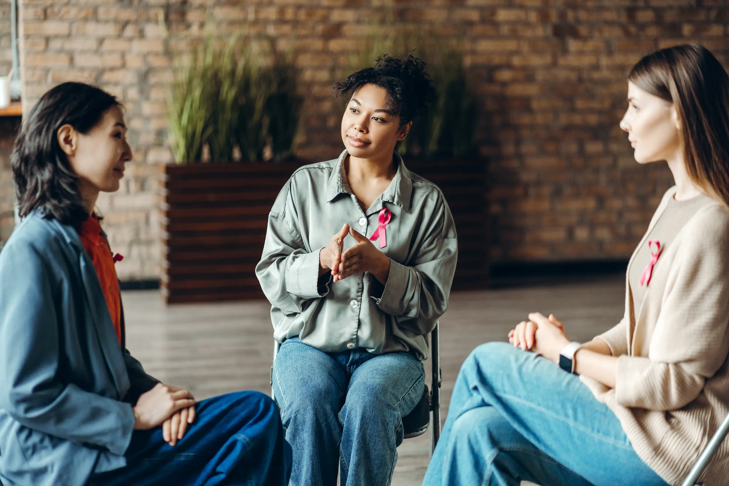 Support group meeting